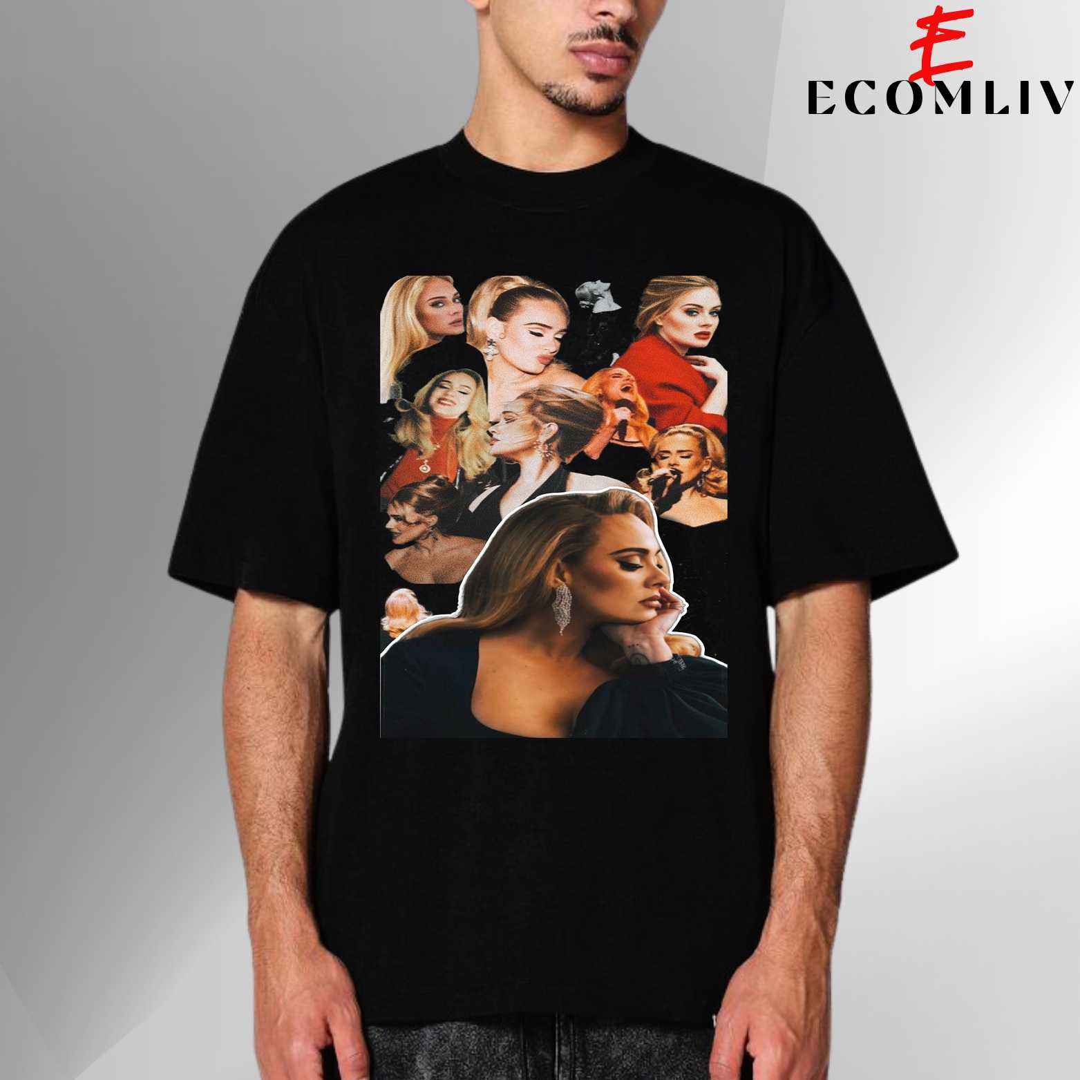 Adele Unisex Graphic Tee, Pop Soul Music Shirt, Streetwear Concert Vibe Outfit